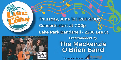 Live at the Lake - June 18