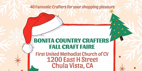 Bonita Country Crafters Fall Craft Faire