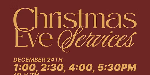 Christmas Eve Services