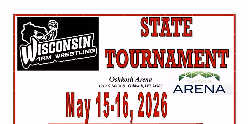 2026 WISCONSIN STATE ARM WRESTLING EXPO