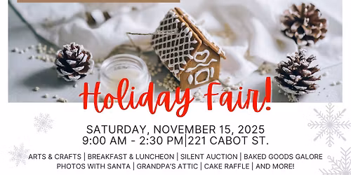 FBC\u2019s 2025 Holiday Fair