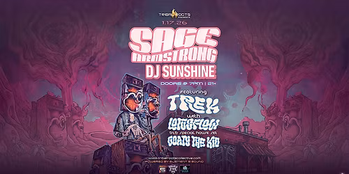 Tribal Roots presents SAGE ARMSTRONG