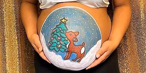 Christmas Paint-A-Mama Party 2025