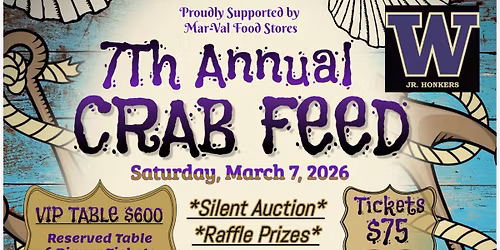 WJH 7th Annual Crab Feed