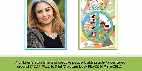 Peace in My World Activity & Storytime with Syeda Mleeha Shah