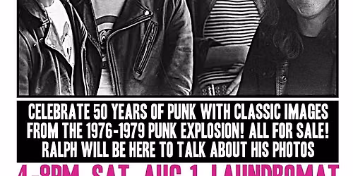 MONCTON: Ralph Alfonso Punk Photo Tour @ Laundromat