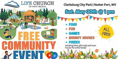 Free Family Fun Day - Nutter Fort, WV