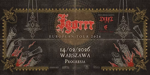 Igorrr + Dvne, Thoughtcrimes \/ 14 II 2026 \/ Warszawa
