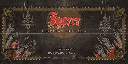 Igorrr \/ 14 II 2026 \/ Warszawa