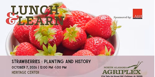 Lunch & Learn: Strawberries - Planting and History