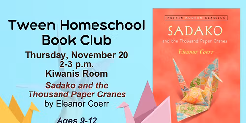 Tween Homeschool Book Club