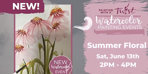 Watercolor Event! | Summer Floral