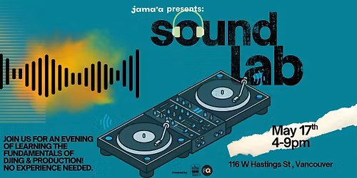 JAMA'A Sound Lab \u2014 Hands-On DJ & Production Workshop