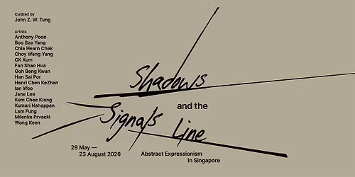Guided Tour | Shadows, Signals, and the Line: Abstract Expressionism in SG