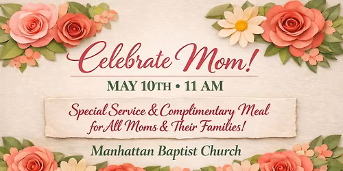 Mother's Day Service & Complimentary Meal