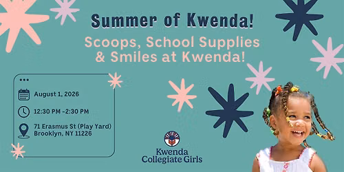 Scoops, School Supplies & Smiles at Kwenda!