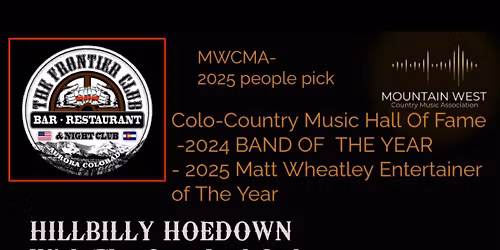 Hillbilly Demons weekend at The Frontier Club 