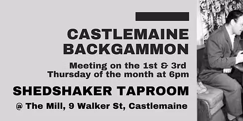2nd annual Castlemaine Backgammon Festival