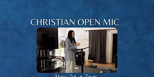 Christian Open Mic Poetry