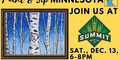 December 13 Paint & Sip at Summit Brewing