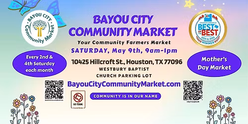 Bayou City Community Market - Your Community Farmers and Artisan Market