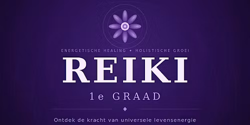 Cursus Reiki 1e Graad