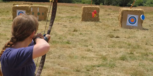 Glyn Dwfn Archery Practice