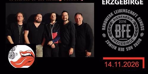 Bierfabrik Erzgebirge - Tumbling Dice \u2013 A Tribute to the Rolling Stones