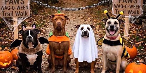PAWS WAG-O-Ween Trail Walk