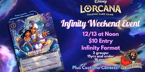 Lorcana Infinity Weekend Event