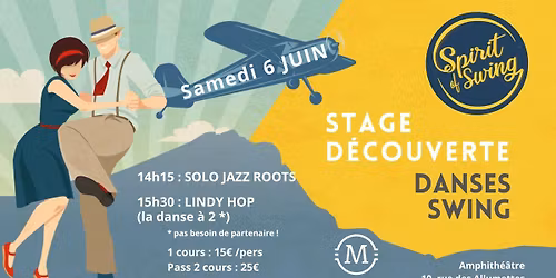 Stage D\u00e9couverte de danses Swing