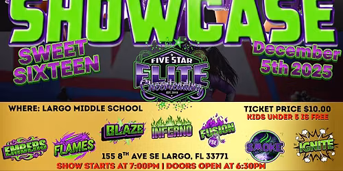 SWEET SIXTEEN SHOWCASE