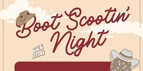 'Boot Scootin' Night at The Woodvale 🤠