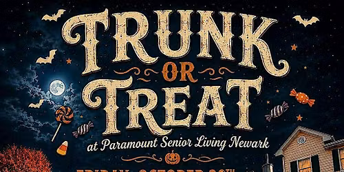 Trunk or Treat at Paramount Senior Living Newark