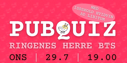 PUBQUIZ - Ringenes Herre BTS