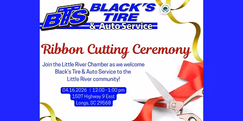 Ribbon Cutting: Black\u2019s Tire & Auto Service