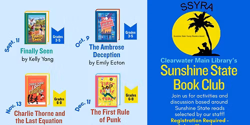 Sunshine State Book Club: Charlie Thorne and the Last Equation