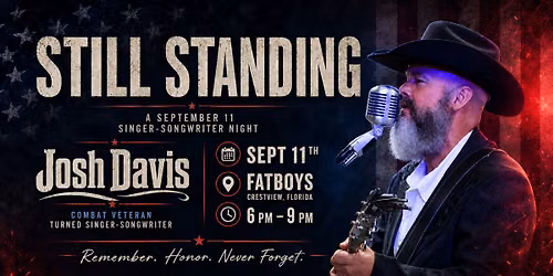 Still Standing: A September 11 Singer-Songwriter Night with Josh Davis