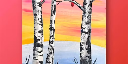 Birch Tree Paint Night @ Mamma Mia's in Marshfield