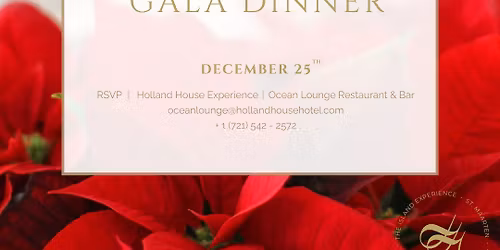 Christmas Dinner at Holland House!