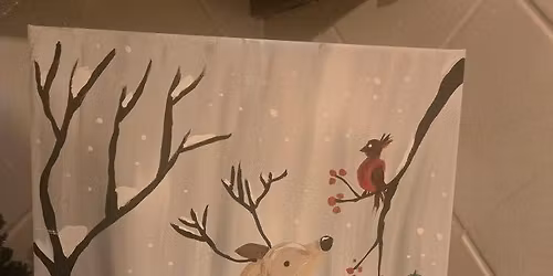 Winter Friends- Paint Night 