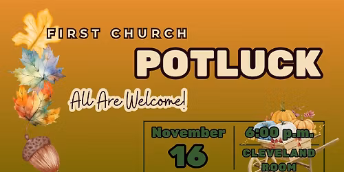 First Church Potluck