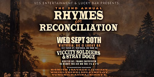 The 2nd Annual: Rhymes For Reconciliation