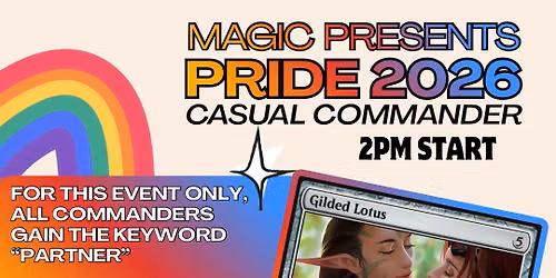 PRIDE EVENT: PARTNER COMMANDER 