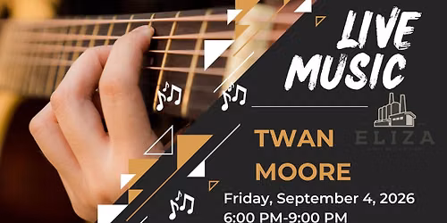 Live Music: Twan Moore