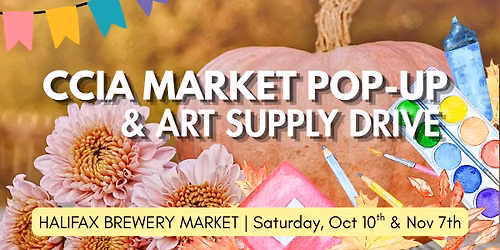 CCIA Pop-up Market & Art Supply Drive
