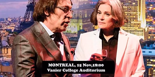 Teatru MONTREAL "Elixir" Maia MORGENSTERN, Marius BODOCHI