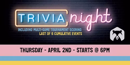 Team Trivia at Shy Bear