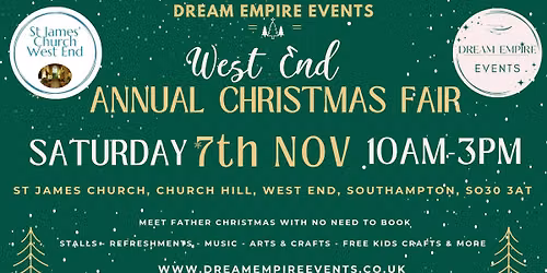 St James' Church Christmas Fair- West End