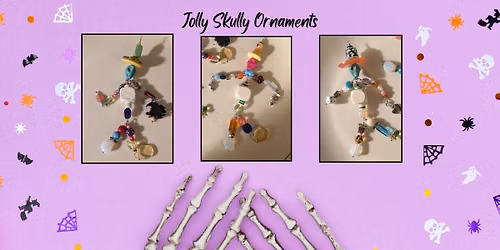 Jolly Skully Ornaments